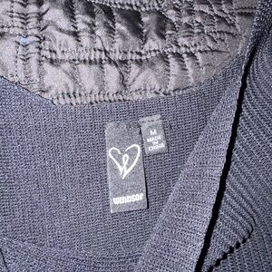 Windsor Black Knit Tank Top